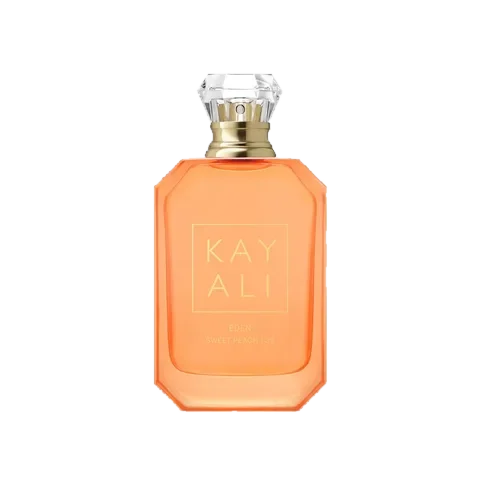 Kayali Fragrances Eden Sweet Peach | 35 Eau de Parfum perfume bottle