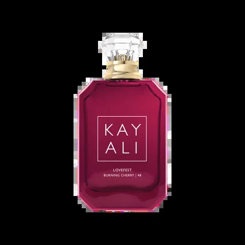 Kayali Fragrances Lovefest Burning Cherry | 48 Eau de Parfum perfume bottle