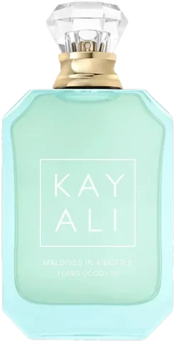 Kayali Fragrances Maldives in a Bottle Ylang Coco | 20 Eau de Parfum perfume bottle