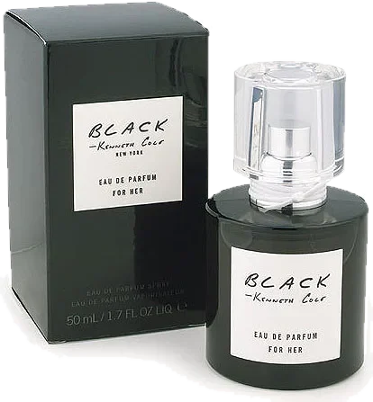 Kenneth Cole Black perfume bottle