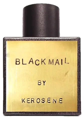 Kerosene Blackmail perfume bottle