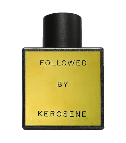 Kerosene Followed perfume bottle