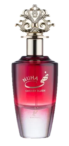 Khadlaj Perfumes Nuha Cherry Blush perfume bottle