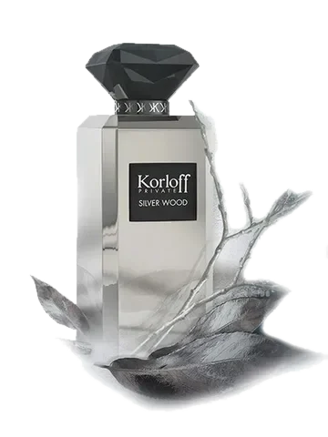 Korloff Paris Silver Wood parfüm şişesi