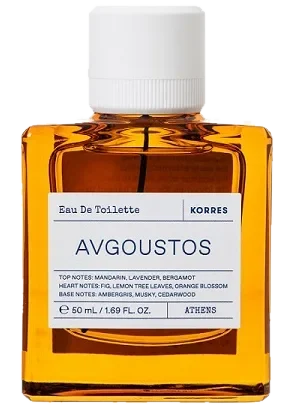Korres Avgoustos parfüm şişesi