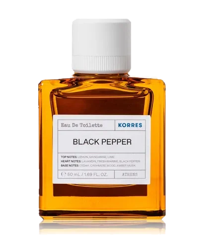 Korres Black Pepper parfüm şişesi