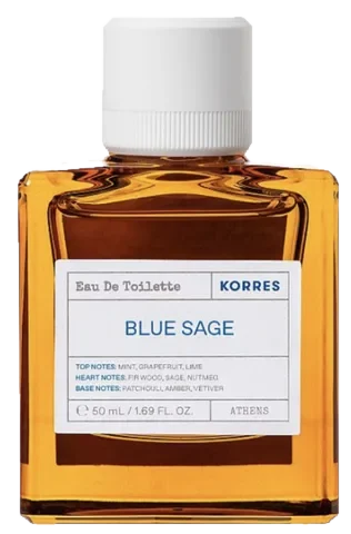 Korres Blue Sage parfüm şişesi