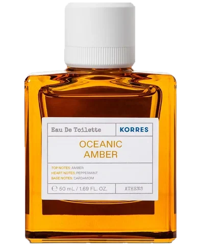 Korres Oceanic Amber parfüm şişesi