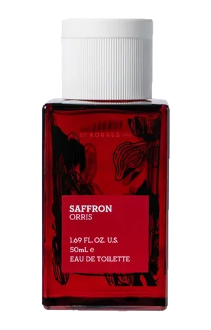 Korres Saffron Orris parfüm şişesi