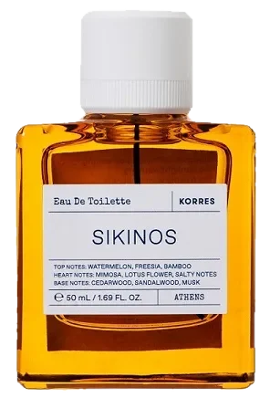 Korres Sikinos parfüm şişesi