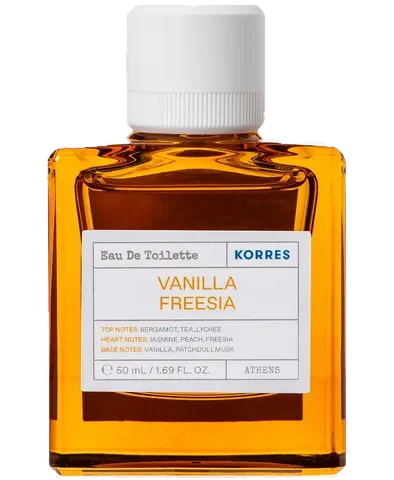 Korres Vanilla Freesia parfüm şişesi
