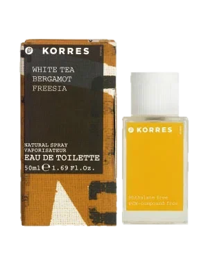 Korres White Tea Bergamot Freesia parfüm şişesi