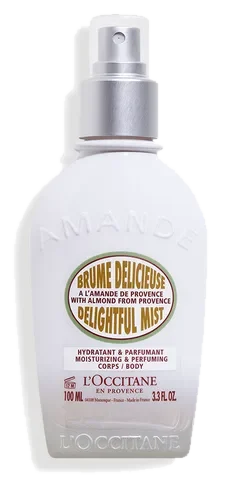 L Occitane en Provence Brume Délicieuse Amande L'Occitane en Provence parfüm şişesi