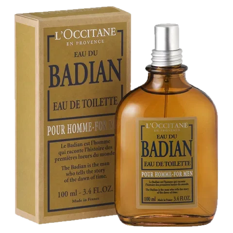L Occitane en Provence Eau du Badian L'Occitane en Provence parfüm şişesi