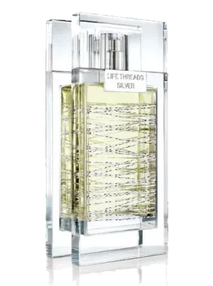 La Prairie Life Threads Silver perfume bottle
