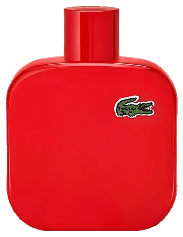 Lacoste Fragrances Eau de Lacoste L.12.12 Rouge Energetic perfume bottle