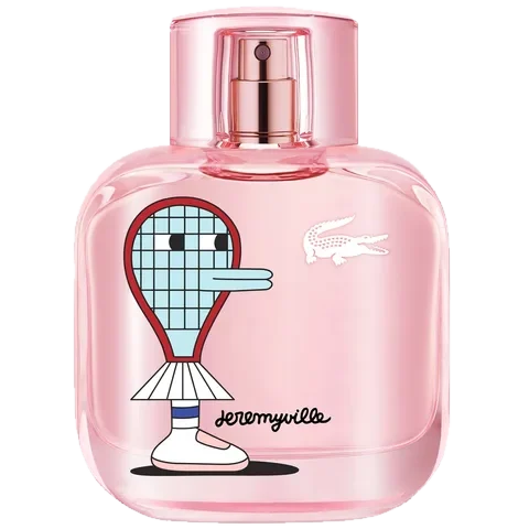 Lacoste Fragrances Eau de Lacoste L.12.12 Sparkling Collector Edition Pour Femme x Jeremyville perfume bottle