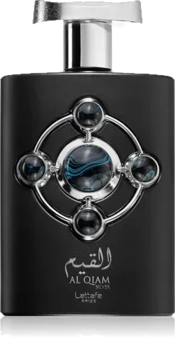 Lattafa Perfumes Al Qiam Silver parfüm şişesi