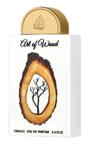 Lattafa Perfumes Art Of Wood perfume bottle