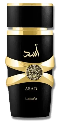 Lattafa Perfumes Asad perfume bottle