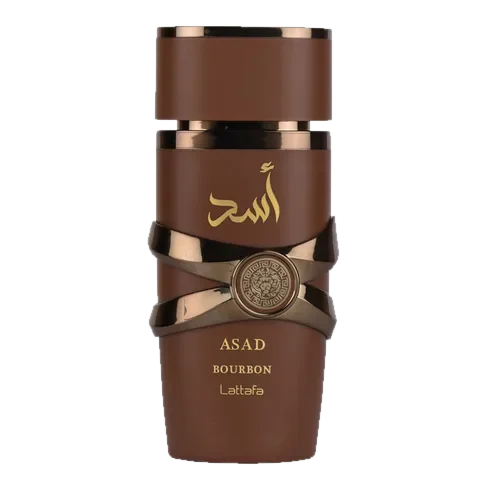 Lattafa Perfumes Asad Bourbon perfume bottle