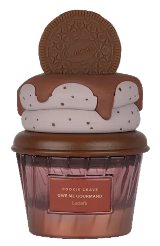 Lattafa Perfumes Cookie Crave perfume bottle