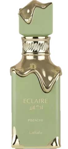 Lattafa Perfumes Eclaire Pistache perfume bottle