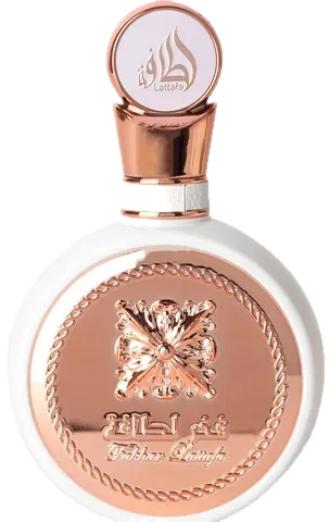 Lattafa Perfumes Fakhar Rose perfume bottle