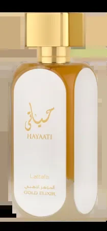 Lattafa Perfumes Hayaati Gold Elixir parfüm şişesi