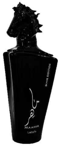 Lattafa Perfumes Maahir Black Edition parfüm şişesi