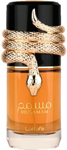 Lattafa Perfumes Musamam perfume bottle