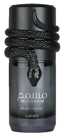 Lattafa Perfumes Musamam Black Intense parfüm şişesi