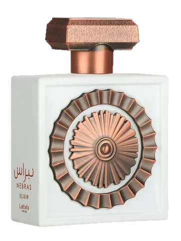 Lattafa Perfumes Nebras Elixir perfume bottle