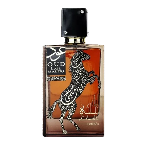 Lattafa Perfumes Oud Lail Maleki parfüm şişesi