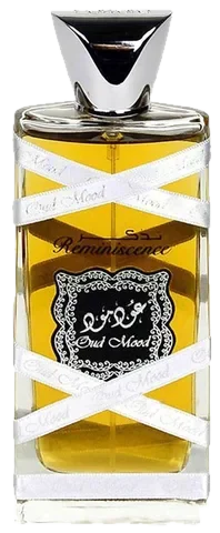Lattafa Perfumes Oud Mood Silver perfume bottle
