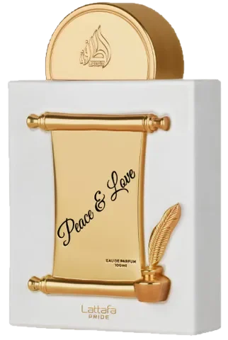 Lattafa Perfumes Peace & Love parfüm şişesi