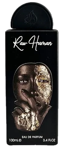 Lattafa Perfumes Raw Human parfüm şişesi