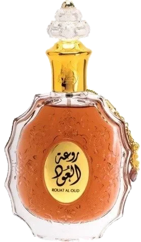 Lattafa Perfumes Rouat Al Oud perfume bottle