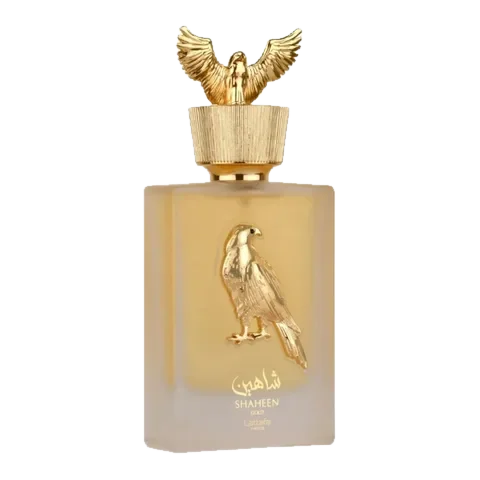 Lattafa Perfumes Shaheen Gold parfüm şişesi
