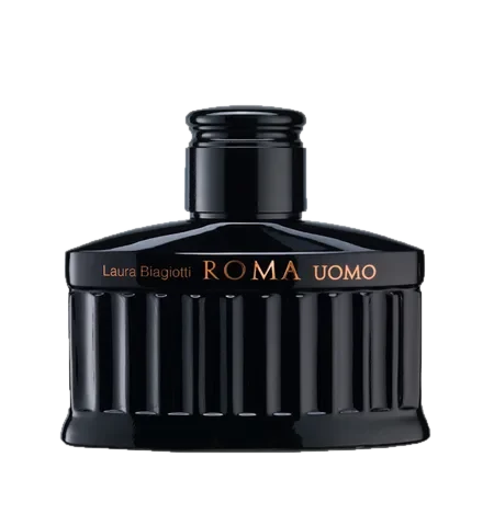 Laura Biagiotti Roma Uomo Nero Estremo parfüm şişesi