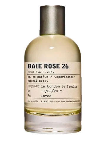 Le Labo Baie Rose 26 Chicago perfume bottle