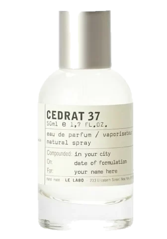 Le Labo Cedrat 37 Berlin parfüm şişesi