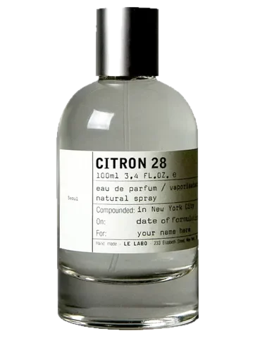 Le Labo Citron 28 Seoul parfüm şişesi