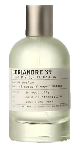 Le Labo Coriandre 39 Mexico parfüm şişesi