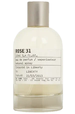 Le Labo Rose 31 parfüm şişesi
