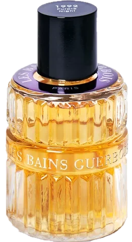 Les Bains Guerbois 1992 Purple Night perfume bottle