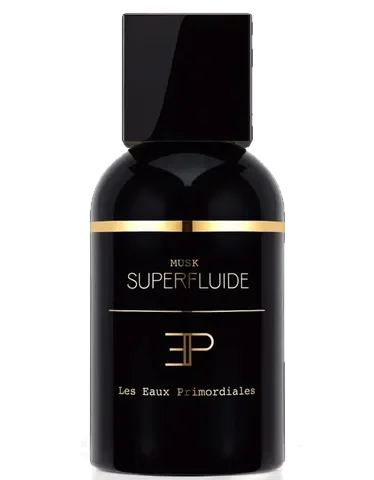 Les EAUX Primordiales Musk Superfluide parfüm şişesi
