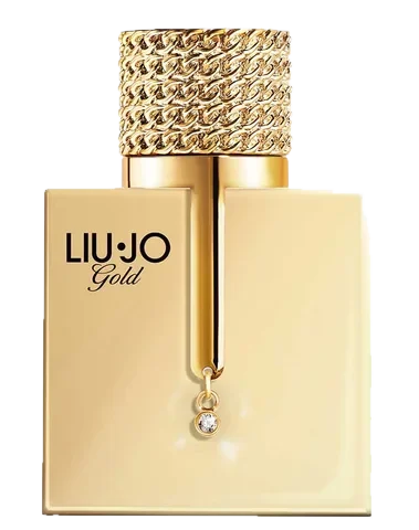 Liu Jo Gold perfume bottle