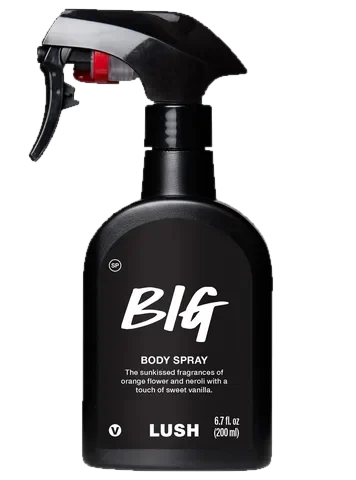 Lush Big parfüm şişesi