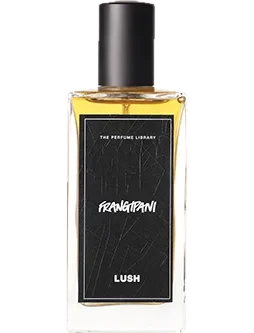 Lush Frangipani parfüm şişesi